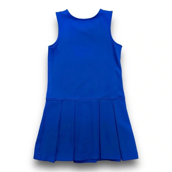 Primary | Stretch Pleated Tank Dress (6-7 yrs) 💙 - Picture 3 of 4